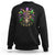 Mardi Gras Sugar Skull Sweatshirt Fat Tuesday