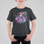 Mardi Gras T Shirt For Kid Jester Skeleton Skull Lovers