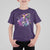 Mardi Gras T Shirt For Kid Jester Skeleton Skull Lovers