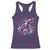 Mardi Gras Racerback Tank Top Jester Skeleton Skull Lovers