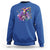 Mardi Gras Sweatshirt Jester Skeleton Skull Lovers