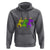 Mardi Gras Hoodie Kids Trex Dinos Toddler Boys