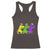 Mardi Gras Racerback Tank Top Kids Trex Dinos Toddler Boys