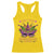 Let The Shenanigans Begin Mardi Gras Racerback Tank Top Masquerade Mask Beads