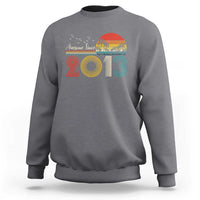 Awesome Since 2013 Sweatshirt 13th Birthday 13 Year Old Son Boy
