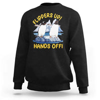 Penguins Resist Sweatshirt Flippers Up Hands Off Protest Against Tariffs