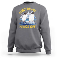 Penguins Resist Sweatshirt Flippers Up Hands Off Protest Against Tariffs