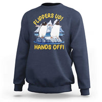 Penguins Resist Sweatshirt Flippers Up Hands Off Protest Against Tariffs