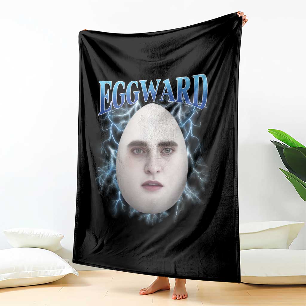Eggward Throw Blanket Funny Unhinged Meme Gen Z Humor Bootleg Graphic - Wonder Print Shop