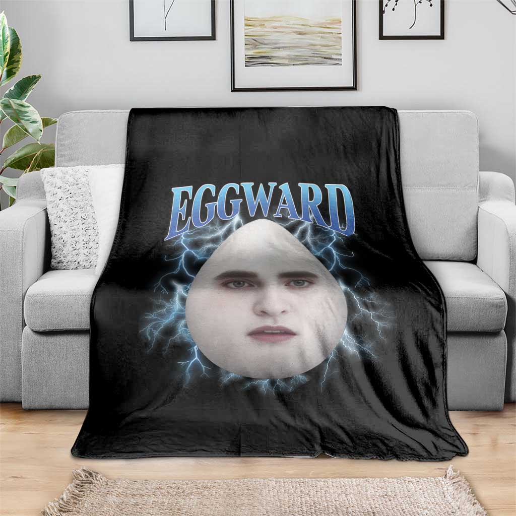 Eggward Throw Blanket Funny Unhinged Meme Gen Z Humor Bootleg Graphic - Wonder Print Shop