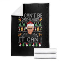 McCarthy It Can’t Be Ugly Christmas Throw Blanket Retro Football Fan - Wonder Print Shop