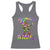 It's Mardi Gras Bruh Racerback Tank Top Dabbing Boy Kids