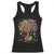 Mardi Gras Bead Tree Racerback Tank Top Carnival New Orleans Hawaiian Tropical Palm Tree 2025