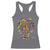 Mardi Gras Bead Tree Racerback Tank Top Carnival New Orleans Hawaiian Tropical Palm Tree 2025