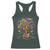 Mardi Gras Bead Tree Racerback Tank Top Carnival New Orleans Hawaiian Tropical Palm Tree 2025