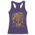 Mardi Gras Bead Tree Racerback Tank Top Carnival New Orleans Hawaiian Tropical Palm Tree 2025