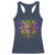 Mardi Gras Costume Sugar Skull Racerback Tank Top Carnival New Orleans Trip