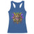 Mardi Gras Costume Sugar Skull Racerback Tank Top Carnival New Orleans Trip