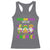 Carnival Mardi Gras Racerback Tank Top Leopard Gnomes New Orleans Trip