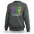 Mardi Gras Sweatshirt Let The Shenanigans Begin Juggling Skeleton