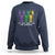 Mardi Gras Sweatshirt Let The Shenanigans Begin Juggling Skeleton