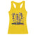 Funny Mardi Gras Racerback Tank Top Dancing Skeleton Let The Shenanigans Begin