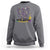 Funny Mardi Gras Sweatshirt Dancing Skeleton Let The Shenanigans Begin