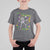 Funny Mardi Gras T Shirt For Kid Let The Shenanigans Begin Juggling Skeleton