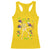 Funny Mardi Gras Racerback Tank Top Let The Shenanigans Begin Juggling Skeleton