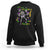 Funny Mardi Gras Sweatshirt Let The Shenanigans Begin Juggling Skeleton