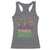 Mardi Gras Racerback Tank Top Let The Good Times Roll Glitter Print