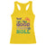 Mardi Gras Racerback Tank Top Let The Good Times Roll Glitter Print