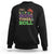 Mardi Gras Sweatshirt Let The Good Times Roll Glitter Print