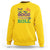 Mardi Gras Sweatshirt Let The Good Times Roll Glitter Print