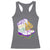 Mardi Gras Racerback Tank Top Shake Your Bootie Bead Boots