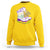 Mardi Gras Sweatshirt Shake Your Bootie Bead Boots