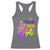 Its Mardi Gras Yall Racerback Tank Top Funny Carnival Flamingo