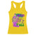 Its Mardi Gras Yall Racerback Tank Top Funny Carnival Flamingo