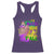 Its Mardi Gras Yall Racerback Tank Top Funny Carnival Flamingo