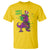 Mardi Gras Dino T Shirt Toddler Kids Boys Gift Mardi Grawr