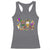 Mardi Gras Drinking Party Racerback Tank Top Fat Tuesday Wine Beads Carnival