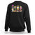 Mardi Gras Drinking Party Sweatshirt Fat Tuesday Wine Beads Carnival