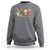 Mardi Gras Drinking Party Sweatshirt Fat Tuesday Wine Beads Carnival