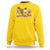 Mardi Gras Drinking Party Sweatshirt Fat Tuesday Wine Beads Carnival