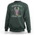 Mardi Gras Sweatshirt The Carnival Social Club Louisiana Crawfish Glitter Print