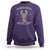 Mardi Gras Sweatshirt The Carnival Social Club Louisiana Crawfish Glitter Print