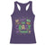 Funny Mardi Gras Racerback Tank Top Glitter Print We Don't Hide The Crazy We Parade It