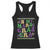 In My Mardi Gras Era Racerback Tank Top Carnival New Orleans Trip Glitter Print