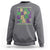 In My Mardi Gras Era Sweatshirt Carnival New Orleans Trip Glitter Print