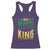 Mardi Gras King Racerback Tank Top Funny Men Carnival Costume Gift